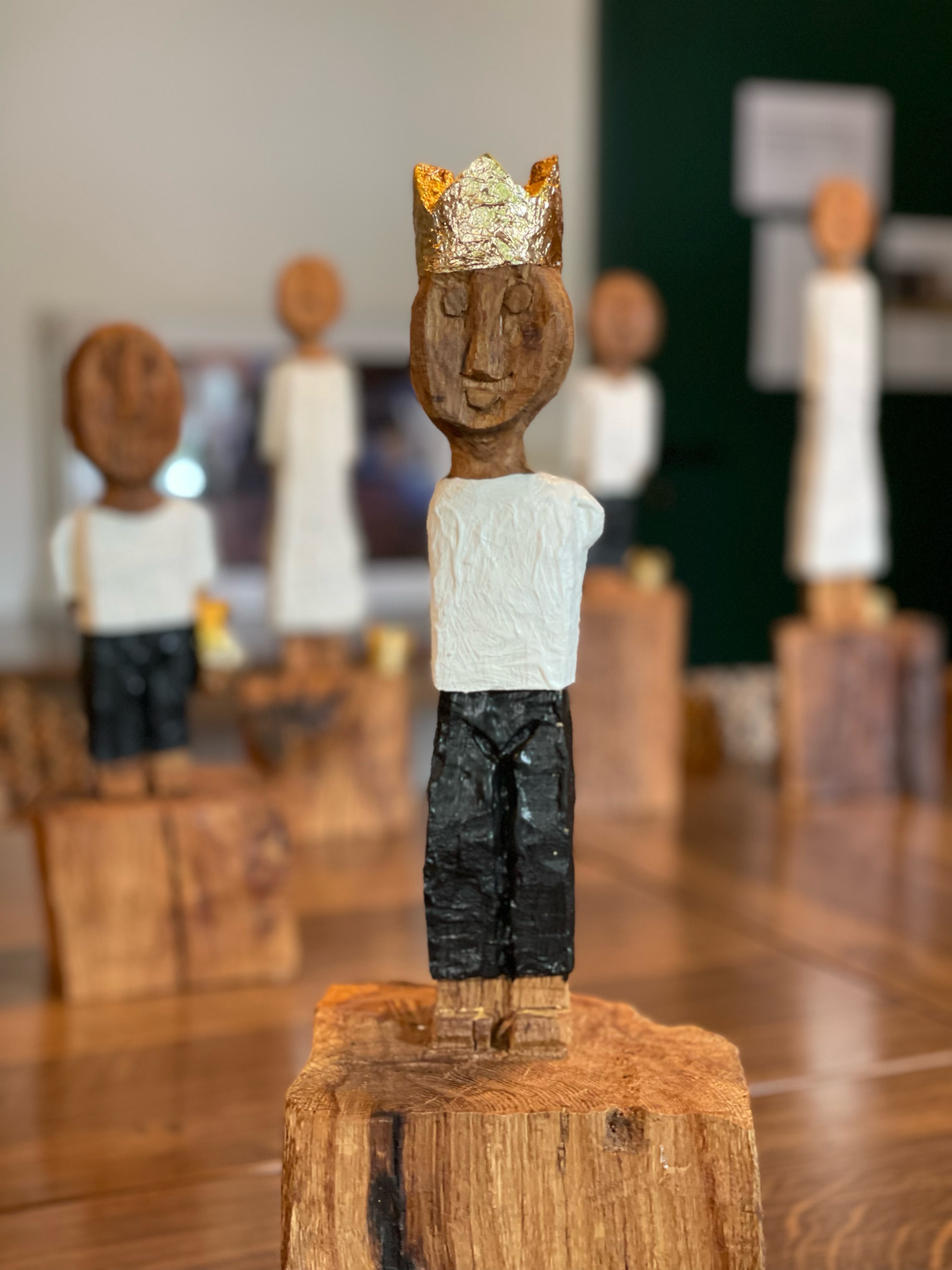 Titel des Bildes Königsskulptur